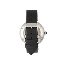 Load image into Gallery viewer, Empress Adelaide Automatic Skeleton Leather-Band Watch - Black - EMPEM2504