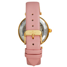 Load image into Gallery viewer, Empress Anne Automatic Semi-Skeleton Leather-Band Watch - Light Pink - EMPEM3103