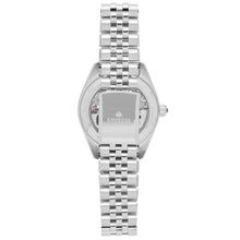 Load image into Gallery viewer, Empress Magnolia Automatic MOP Skeleton Dial Bracelet Watch - Silver - EMPEM3601