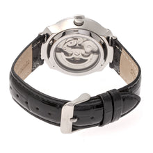 Load image into Gallery viewer, Empress Francesca Automatic MOP Leather-Band Watch - Black - EMPEM2201