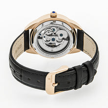 Load image into Gallery viewer, Empress Godiva Automatic MOP Leather-Band Watch - Rose Gold/Black - EMPEM1107