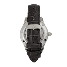 Load image into Gallery viewer, Empress Xenia Automatic Leather-Band Watch - Black - EMPEM2601