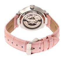 Load image into Gallery viewer, Empress Francesca Automatic MOP Leather-Band Watch - Light Pink - EMPEM2202