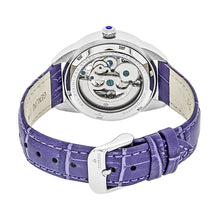 Load image into Gallery viewer, Empress Godiva Automatic MOP Leather-Band Watch - Silver/White - EMPEM1105