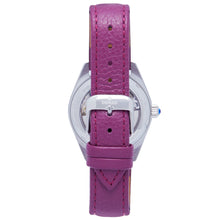 Load image into Gallery viewer, Empress Magnolia Automatic MOP Skeleton Dial Bracelet Watch - Purple/Silver - EMPEM3605