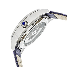 Load image into Gallery viewer, Empress Godiva Automatic MOP Leather-Band Watch - Silver/White - EMPEM1105