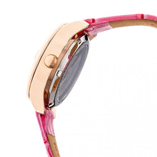 Load image into Gallery viewer, Empress Messalina Automatic MOP Leather-Band Watch w/Date - Pink - EMPEM2405