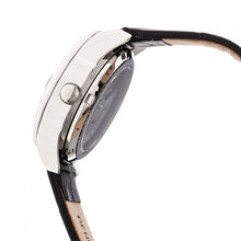 Load image into Gallery viewer, Empress Messalina Automatic MOP Leather-Band Watch w/Date - Black - EMPEM2401
