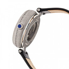 Load image into Gallery viewer, Empress Louise Automatic MOP Leather-Band Watch - Silver - EMPEM2301