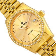 Load image into Gallery viewer, Empress Constance Automatic Bracelet Watch w/Date - Gold - EMPEM1508