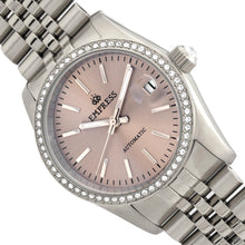 Load image into Gallery viewer, Empress Constance Automatic Bracelet Watch w/Date - Silver/Pewter - EMPEM1503