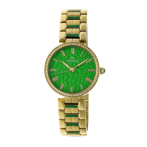 Empress Catherine Automatic Hammered Dial Bracelet Watch - EMPEM1903