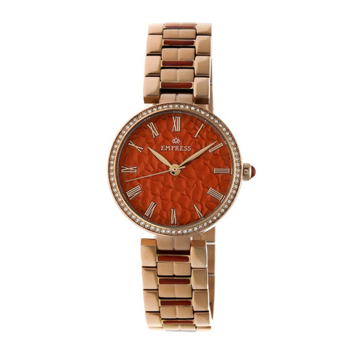 Empress Catherine Automatic Hammered Dial Bracelet Watch - EMPEM1904