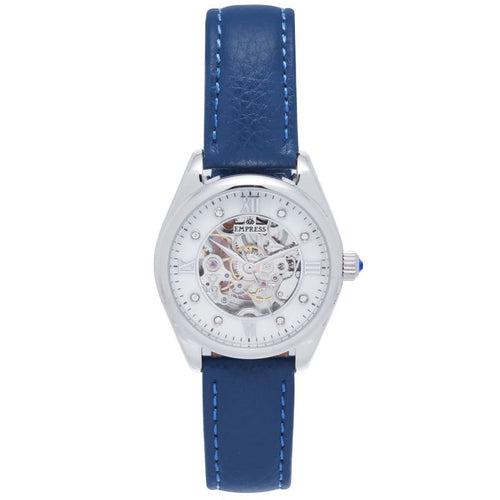 Empress Magnolia Automatic MOP Skeleton Dial Bracelet Watch - EMPEM3604
