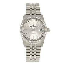 Load image into Gallery viewer, Empress Constance Automatic Bracelet Watch w/Date - Silver/White - EMPEM1501