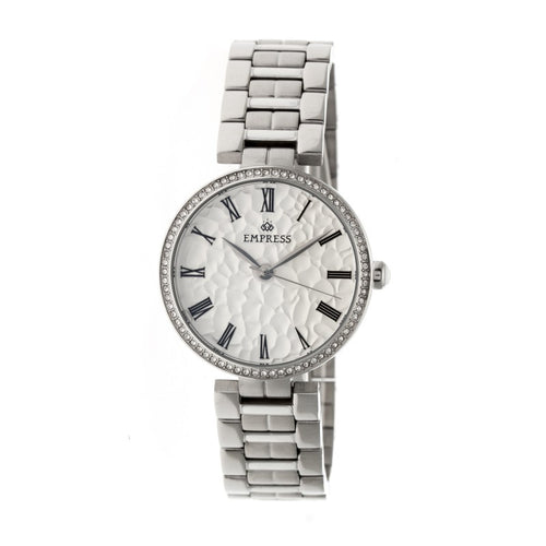Empress Catherine Automatic Hammered Dial Bracelet Watch - EMPEM1901