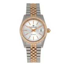 Load image into Gallery viewer, Empress Constance Automatic Bracelet Watch w/Date - Rose Gold/White - EMPEM1507