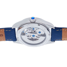 Load image into Gallery viewer, Empress Magnolia Automatic MOP Skeleton Dial Bracelet Watch - Black/Silver - EMPEM3604