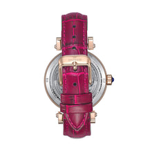 Load image into Gallery viewer, Empress Theodora Automatic Leather-Band Watch - Rose Gold/Pink - EMPEM3706
