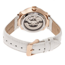 Load image into Gallery viewer, Empress Francesca Automatic MOP Leather-Band Watch - White - EMPEM2205
