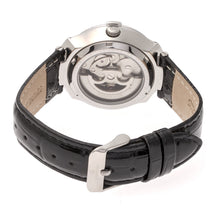Load image into Gallery viewer, Empress Francesca Automatic MOP Leather-Band Watch - Black - EMPEM2201

