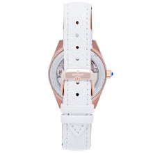 Load image into Gallery viewer, Empress Magnolia Automatic MOP Skeleton Dial Bracelet Watch - White/Rose Gold - EMPEM3606
