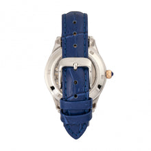 Load image into Gallery viewer, Empress Xenia Automatic Leather-Band Watch - Blue - EMPEM2602
