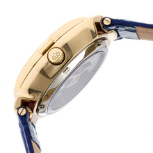 Load image into Gallery viewer, Empress Francesca Automatic MOP Leather-Band Watch - Navy - EMPEM2204
