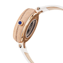 Load image into Gallery viewer, Empress Louise Automatic MOP Leather-Band Watch - Rose Gold/Silver - EMPEM2303
