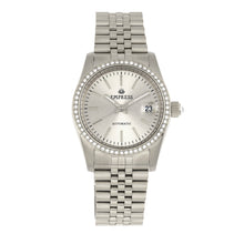 Load image into Gallery viewer, Empress Constance Automatic Bracelet Watch w/Date - Silver/White - EMPEM1501

